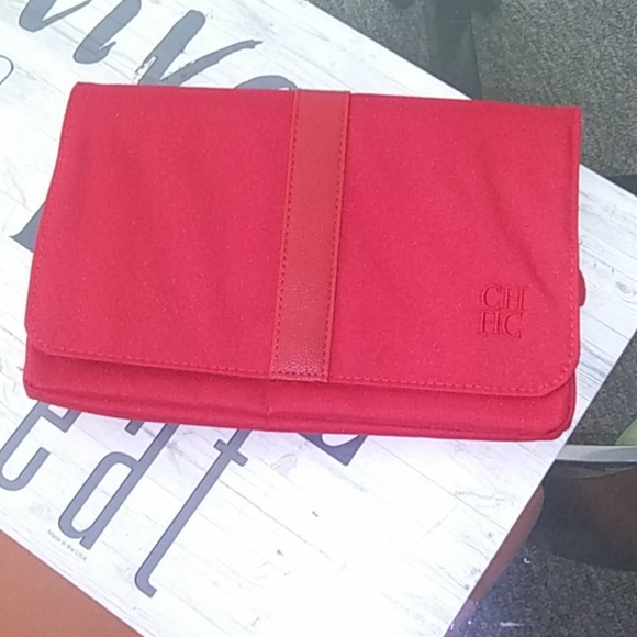 Carolina herrera flap clutch - Picture 1 of 6